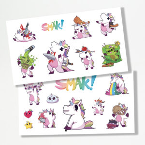 Sticker-Sheet (Blutig)